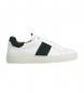 Hackett London Icon Archive Leather Sneakers 1983 biały, zielony