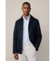 Hackett London Frakkejakke marinebl