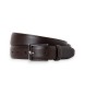 Hackett London Ceinture en cuir marron