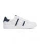 Hackett London Bond Sport - Baskets en cuir blanc