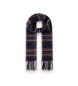 Hackett London Groene Plaid Logo sjaal