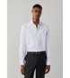 Hackett London camisa rayas finas city fit clásico azul