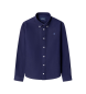 Hackett London Camicia Essential blu marino
