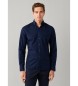 Hackett London Essential Dyed navy shirt