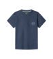 Hackett London Camiseta H Pocket marinblå