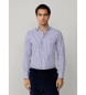 Hackett London Stadt Bengalen blaues Hemd
