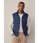 Hackett London Gilet classico blu scuro 