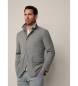 Hackett London Giacca verde grigio