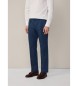 Hackett London Broek navy met koord