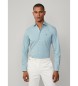 Hackett London Camisa ESS GMD Poplin azul