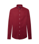 Hackett London Shirt Ess Gmt Dyed Oxford maroon