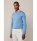 Hackett London Gmd Crew Pullover blau