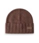 Hackett London Bonnet Cashmere marron