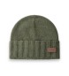 Hackett London Bonnet Cashmere vert olive