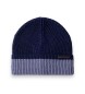 Hackett London Bonnet Merino bleu marine