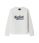 Hackett London Logo Crew Sweatshirt blanc
