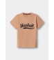 Hackett London Logo Tee T-shirt peach