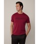 Hackett London Klassiek Heritage T-shirt rood