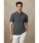 Hackett London Heritage Polo Logo grau