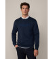 Hackett London Bluza Heritage Crew w kolorze granatowym