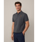 Hackett London Heritage Harry grå poloshirt