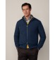 Hackett London Bomberjacke 
 Heritage Logo navy