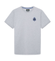 Hackett London T-shirt com logótipo Heritage cinzento