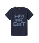 Hackett London T-shirt Blocker marine