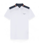 Hackett London Polo Hs Colour Block vit