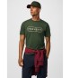 Hackett London Maglietta HS Essential Box verde