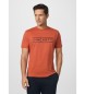 Hackett London Maglietta arancione Essential Box
