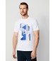 Hackett London Hs Graphic T-shirt white