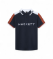 Hackett London Polo Multi Ss navy