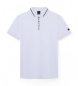 Hackett London Polo Hs Druck wei