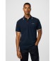Hackett London Polo Placket azul-marinho