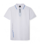 Hackett London Polo Hs Zip blanc