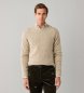 Hackett London Maglione Donegal beige