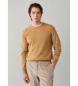Hackett London Beige lambswool-sweater