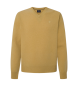 Hackett London Senfgelber Pullover mit V-Naht