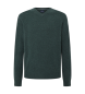 Hackett London Mörkgrön V-ringad pullover