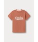 Hackett London Maglietta arancione London Tee
