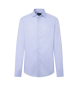 Hackett London Magic Shirt Camicia in twill blu