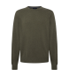 Hackett London Merino Cash Mix trui groen