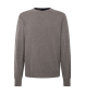 Hackett London Jersey Merino Cash Mix gris