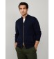 Hackett London Cardigan Milano blu navy