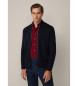 Hackett London Milano Fzip Jacket marinbl