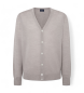 Hackett London Classico cardigan beige Cardi