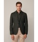 Hackett London Blazer verde multi-rifinitura