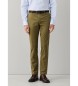 Hackett London Pantalón chino Kensington verde oliva