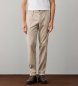 Hackett London Pantalón Sateen Sloane beige